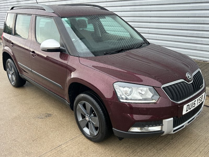 2015 Skoda Yeti 1.6 TDI GreenLine II Elegance Outdoor 5dr Diesel Manual Euro 5 s/s 105 ps